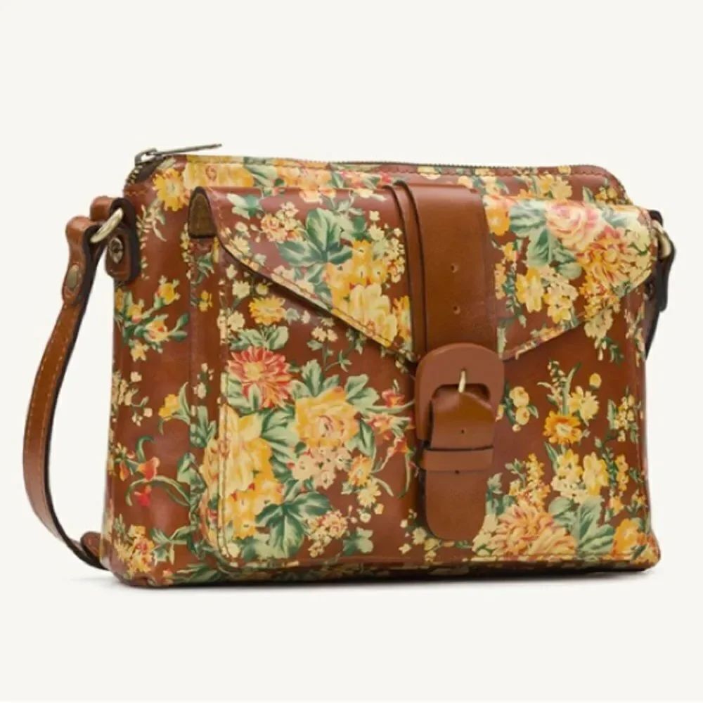 Patricia Nash Crossbody vintage botanical print like new condition see pics